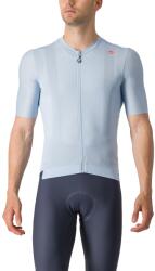 Castelli - tricou ciclism cu maneca scurta pentru barbati Espresso Jersey - albastru deschis (CAS-4524007-486)