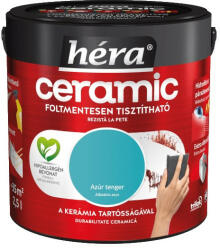 Héra CERAMIC tisztítható beltéri falfesték 2, 5l Azúr tenger (TR00443815)