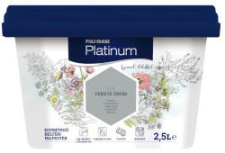Poli-Farbe Platinum beltéri falfesték Fekete üröm F50 2, 5l (PO1010101053)