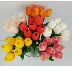 Minikek 7 szálas tulipán csokor RealTouch