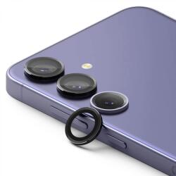 Ringke Folie Camera pentru Samsung Galaxy S24 - Ringke Camera Lens Frame Glass - Black (KF2318459) - casacuhuse