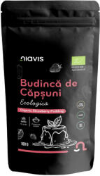  Budinca de Capsuni Bio fara gluten, 100 g, Niavis