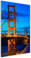  Wallmuralia. hu Akril üveg kép Bridge san francisco 60x120 cm 4 fogantyú