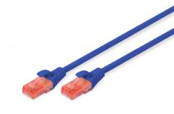 ASSMANN DK-1617-005/B cabluri de rețea Albastru 0, 5 m Cat6 U/UTP (UTP) (DK-1617-005/B)