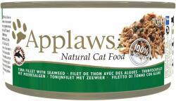 Applaws Cat Adult Tuna with Seaweed in Broth ton cu alge 72x70 g pentru pisica