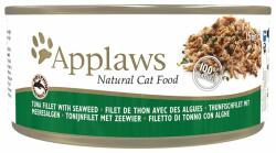 Applaws Cat Adult Tuna with Seaweed in Broth 6x156 g ton si alge, pentru pisici
