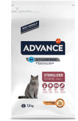Affinity 2x1, 5kg Advance Sterilized Senior +10 csirke száraz macskatáp