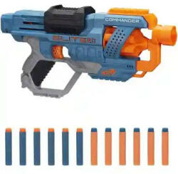 Hasbro Nerf E9485 Elite 2.0 Commander RD-6 játék szivacslövő forgótáras fegyver 12db lövedékkel (E9485) - morzsajatekbolt