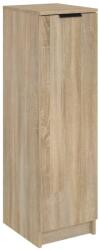 vidaXL sonoma-tölgyszínű szerelt fa cipősszekrény 30 x 35 x 100 cm (811433) (811433)