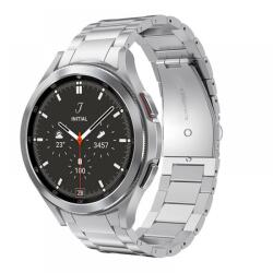 Cellect Samsung Watch 4/5 fém óraszíj, 20mm, Ezüst (CEL-STRAPWATCH4ME-SV) (CEL-STRAPWATCH4ME-SV) - xupe
