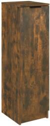 vidaXL füstös tölgyszínű szerelt fa cipősszekrény 30 x 35 x 100 cm (817105) (817105)