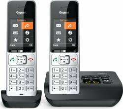 Gigaset Telefon stacjonarny Gigaset Gigaset COMFORT 500A Duo, analogue telephone (silver/black, 2 handsets) (L36852-H3023-B101)