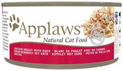 Applaws Cat Csirkemell kacsával húslevesben 6x70g