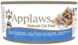 Applaws Cat Tonhal és rák húslevesben 6x70 g