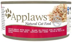 Applaws Cat Csirkemell kacsával húslevesben 72x70g