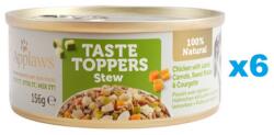 Applaws Dog Taste Troppers Pörkölt csirkével, bárányhússal és sárgarépával 6x156 g