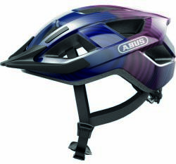 ABUS kerékpáros városi sisak Aduro 3.0, In-Mold, purple waves M (52-58 cm) - dynamic-sport