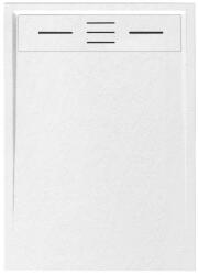 Welland kőhatású zuhanytálca szifonnal 90 x 120 cm - fehér (GT-12090LS)