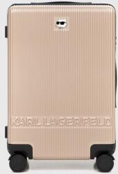 Karl Lagerfeld valiza culoarea bej 99KK-TOD0I5_02X Valiza