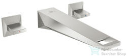GROHE ALLURE BRILLANT falsík alatti mosdó csaptelep 21 cm-es kifolyóval, alaptest nélkül, Supersteel 20629DC0 (20629DC0)