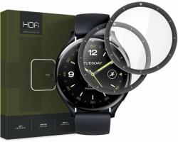 HOFI FNS0273 Xiaomi Watch 2 HOFI Hybrid Pro+ hybrid üveg képernyővédő fólia, 2 db-os csomag, fekete (FNS0273)