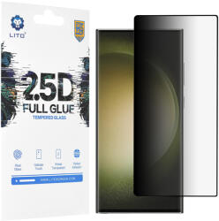 LITO Folie pentru Samsung Galaxy S23, Lito 2.5D FullGlue Glass, Privacy