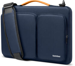 tomtoc Geanta Laptop 15", Tomtoc Defender Laptop Briefcase (A42E3B1), Navy Blue Geanta, rucsac laptop