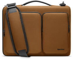 tomtoc Geanta Laptop 13", Tomtoc Defender Laptop Briefcase (A42C2Y1), Brown Geanta, rucsac laptop
