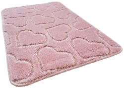 Hilal Molly 3007-1 Pink 1 Részes Fürdőszoba Szőnyeg 50x80cm
