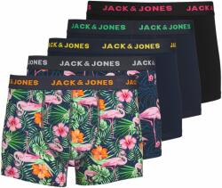 Jack & Jones Boxeralsók 'Pink Flamingo' kék, Méret M