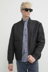 HUGO BOSS pamut ing férfi, legombolt galléros, slim - kék S