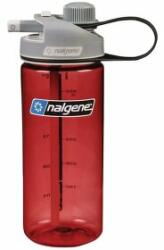 Nalgene MultiDrink Sustain Sticlă Red w/ Gray Cap, Sustain 1790-2112