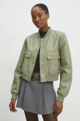 Answear Lab bomber dzseki női, zöld, átmeneti - zöld M