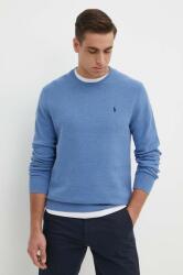 Ralph Lauren pamut pulóver könnyű, türkiz - kék S
