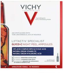 Vichy Ser fiole cu efect de peeling Vichy Liftactiv Specialist Glyco-C, 10x 2 ml