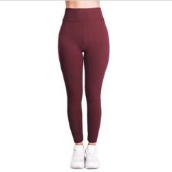  Comfortable Leggings-Bordó/XXL