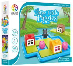SmartGames Three Little Piggies - Deluxe Edition Joc de societate