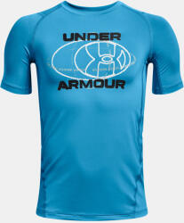 Under Armour UA HG Armour Novelty SS Tricou pentru copii Under Armour | Albastru | Băieți | 122