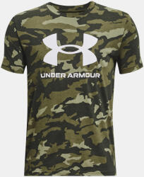 Under Armour UA Sportstyle Logo Aop SS Tricou pentru copii Under Armour | Verde | Băieți | 122