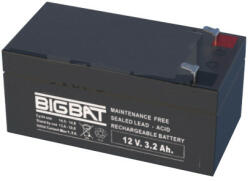 BIG BAT Acumulator 12V 3.2Ah BB12V3.2 (BB12V3.2) - antivandal