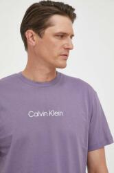 Calvin Klein pamut póló lila, mintás - lila L - answear - 14 990 Ft