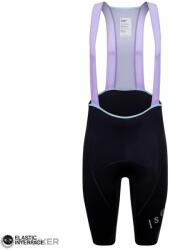Isadore Alternatív kantáros rövidnadrág, fekete/lila (XL)