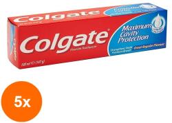 Colgate Set 5 x Pasta de Dinti Colgate Maximum Cavity Protection, 100 ml