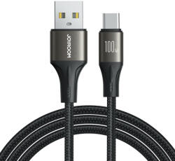 JOYROOM USB - USB-C Light-Speed Kábel - 1.2m 100W - Fekete (SA25-AC6)