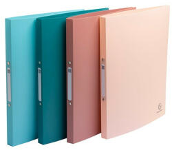 Exacompta Gyűrűs könyv Exacompta Skandi A/4 2 gyűrűs 20 mm gerinccel PP vegyes színek (54270E)