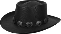 Eddy Bros Eddy Bros, palarie cowboy reed gambler, Negru (Alege masura: S)