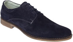 Rovi Design Pantofi barbati, casual, din piele naturala intoarsa, bleumarin VELBLM - ciucaleti
