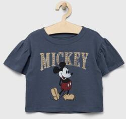 GAP gyerek pamut póló x Disney sötétkék - sötétkék 116-122
