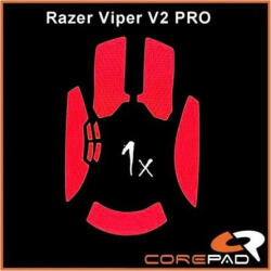 Corepad Mouse Rubber Sticker #755 - Razer Viper V2 PRO Wireless gaming Soft Grips piros (CG75500) - okosajandek
