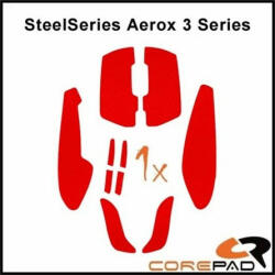 Corepad Mouse Rubber Sticker #750 - SteelSeries Aerox 3 Series gaming Soft Grips piros (CG75000) - okosajandek